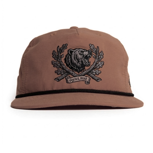 Custom Retro Embroidery Rope Golf <b>Hat</b> OEM Unstructured 5 Panel Camp Outdoor <b>Cap</b> Vintage <b>Flat</b> Brim Snapback Trucker Headwear - Product Image 3