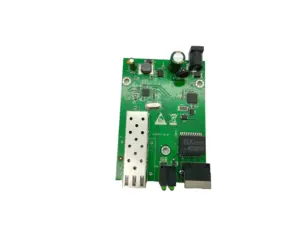 PCBA 1-портовый медиаконвертер RJ45, оптоволоконный гигабитный коммутатор