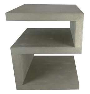 Elegante Mesa de Centro Clásica de MDF con Diseño de Piel de Reojo Sintética, 2 Estantes de Almacenamiento, Mesa Auxiliar Moderna para Decoración de Sala de Estar, Modelo DPC 085B - Product Image 6