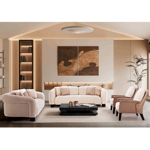 Canapé 3 places Ecrin moderne de qualité supérieure, 440×1080×780 mm, grand canapé rembourré pour la maison, l'hôtel et la villa, disponible à la vente - Product Image 1