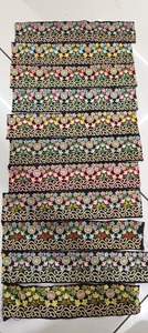 Haute qualité pleine longueur robe islamique dentelle florale broderie Chic dentelle Accents élégant Style d'affaires modeste Abaya-as chaussures - Product Image 6