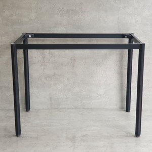 OMA I System 100x60cm Industrial Dining Table Steel Assembly Legs <b>Powder</b> Coated HCOM001 Featuring <b>Cast</b> Iron Aluminium Hospital - Product Image 4