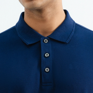 เสื้อโปโลผู้ชาย, เสื้อโปโลแขนสั้นผ้าฝ้ายปิเก้เสื้อโปโลมาใหม่ - Product Image 5