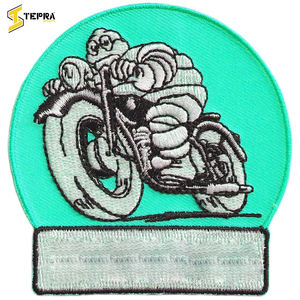 Meilleur fournisseur Tepra Sports Offre Spéciale patchs brodés en PVC Top Flower thermocollant vêtements tissu personnalisé coeur pour modèle OEM feutre - Product Image 6