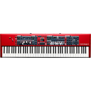 Teclado Eléctrico Nord Stage 4 de 88 Teclas de Acero con Superficie Pintada, Estuche Flexible Nord, Soporte de Triple Pedal EX - Product Image 4