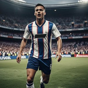 Uniforme de football à col en V personnalisé 100% polyester ensemble de maillots et shorts à manches courtes pour hommes maillot de football en maille à séchage rapide - Product Image 4