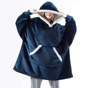 Sherpa Hoodies <b>Men</b> And Women <b>thick</b> <b>hoodie</b> warm lining <b>hoodie</b> fashion wear - Product Image 3