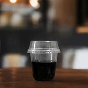 Gobelets jetables transparents en PP à paroi simple de haute qualité QUANG QUAN, diamètre 95 mm, pour café, lait, thé, smoothies, boissons, Vietnam - Product Image 4