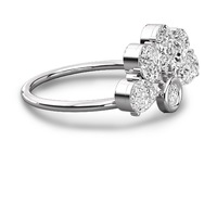 Anillo de Compromiso de Diamante Cultivado en Laboratorio para Mujer, Oro de 14K, Corte Brillante, Certificado IGI INGEMCO, Estilo Clásico