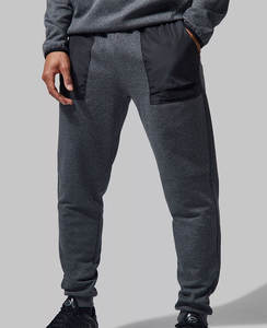 กางเกงวอร์มผ้าคอตตอนผ้าเทอร์รี่สำหรับวิ่งสำหรับผู้ชายกางเกงโอเวอร์ไซส์ XL คุณภาพสูงสีทึบขายส่ง100% - Product Image 2