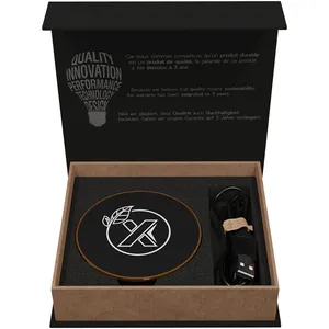 Stazione di Ricarica Wireless W13 Personalizzata per Regali Promozionali e Aziendali - Product Image 4
