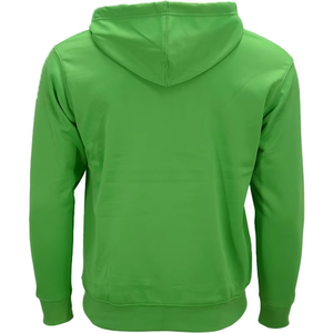 Veste polaire confortable à capuche zippée marron pour homme, vêtements d'extérieur décontractés de tous les jours avec capuche et poches à cordon de serrage - Product Image 4