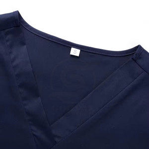 Latest Design Breathable <b>Scrub</b> <b>Tops</b> Custom Made Design Hot Sale Reasonable Price Wholesale <b>Scrub</b> <b>Tops</b> For Women - Product Image 4