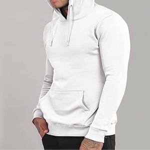 เสื้อสเวตเตอร์มีฮู้ดสำหรับผู้ชายผ้าคอตตอนผสมผ้าโพลี100% สีดำ XS เทคนิคการทอผ้า6XL พิมพ์โลโก้ - Product Image 3