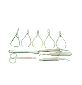 Pinces et instruments orthodontiques dentaires Lot de 10 pièces-Acier inoxydable DN-513 .. - Product Image 1