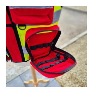 เสื้อกั๊กเซฟตี้โลโก้ที่กําหนดเองระบายอากาศได้ - Product Image 5