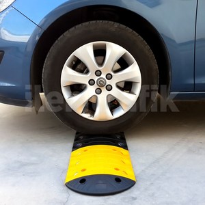 ชุดตัวกันชนความเร็วเหล็กหุ้ม PVC ฐานยางรูปวงรี ขนาด 6 เมตร - Product Image 2