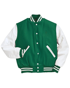 Chaqueta de béisbol de la Universidad Varsity de talla grande de estilo único de moda Chaquetas de hombre Parche en blanco y chaqueta de collage bordada en 3D - Product Image 4