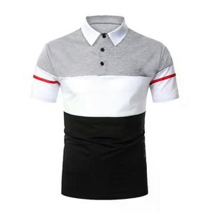 Unisex <b>Men's</b> Golf Polo T-<b>Shirt</b> Custom Logo High Quality Summer Solid Color Apparel Short Sleeves Dark Techniques Custom Casual - Product Image 2