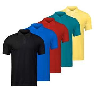 Nouvelle collection de polo pour homme 100% coton de couleur unie en jersey dernière collection avec marque privée - Product Image 5