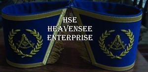 Manchettes brodées maçonniques Gold Bullion Regalia pour les officiers de la loge franc-maçonnique - Product Image 4