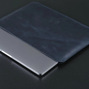 Élégant Porte-ordinateur portable en cuir véritable, souple, portable, léger, fait à la main, sac organisateur de travail professionnel, classique, porte-documents de bureau - Product Image 1