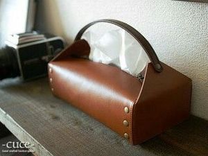 Nouvelle conception de boîte à mouchoirs rectangulaire en cuir décorative pour la maison, porte-papier toilette créatif de haute qualité - Product Image 5