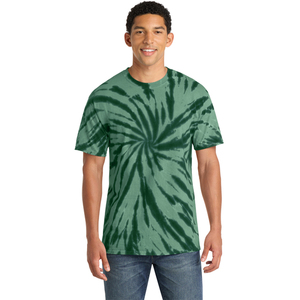T-shirt en coton tie-dye personnalisé |   Fabricant de vêtements de mode streetwear unisexe à motif en spirale artisanal en gros - Product Image 1