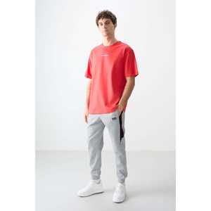 Camiseta Estampada de Corte Holgado para Hombre Fiesta, 100% Algodón, Jersey Grueso y Suave con Textura 88354 - Product Image 5