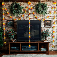 Nouvel Arrivage : Décorations Florales Artisanales de Marigold et Rose avec Tube pour la Maison, les Mariages, les Fêtes et la Décoration Mehendi