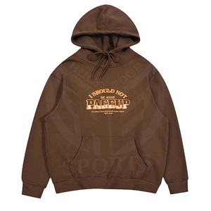 เสื้อฮู้ดฮิปฮอปแขนยาวมีฮู้ดพิมพ์ลายเสื้อสเวตเชิ้ตแฟชั่นสำหรับผู้ชายแบบสวมหัวออกแบบได้ตามต้องการ - Product Image 1