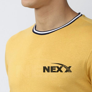 Nouveau design T-shirt et short les plus vendus T-shirt et short à quantité minimale de commande bas T-shirt et short de couleur jaune - Product Image 5