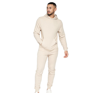 Vente en gros Ensembles de survêtements en coton décontractés pour hommes personnalisés Chauds et doux Sweatpants à capuche imprimés Pantalons de survêtement Broderie Jogging Jogging Chauds et doux - Product Image 1