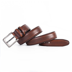Cinturones de Cuero Vacuno para Hombre de Alta Calidad a Precio Económico, Hebilla de Acero, Personalizables, de Pakistán, Nuevo Diseño, Mejor Venta - Product Image 3