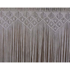 Bohemian <b>Macrame</b> Valance and Window <b>Curtain</b> Beautiful Wall Hanging for Decorative Usage - Product Image 3