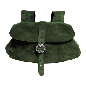 กระเป๋าหนังนิ่มทำมือยุคกลางกระเป๋าเข็มขัดวินเทจสำหรับ larp, COSPLAY & งานแสดงยุคฟื้นฟูศิลปวิทยาพร้อมหัวเข็มขัดทองเหลือง - Product Image 4