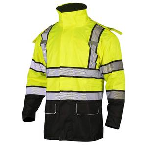 Class 3 High Visibility Polyester Reflective Casual Denim <b>Jeans</b> Winter Waterproof Safety Workwear CE/EU Certified Abrasion - Product Image 2