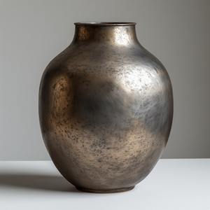 แจกันโลหะตกแต่งมันวาวหรูหราพร้อมดีไซน์ทำด้วยมือเหมาะอย่างยิ่งสำหรับการออกแบบที่หรูหรา - Product Image 6