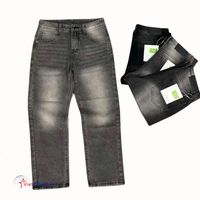 Üst Düzey Erkek Kadın Denim Kot Pantolon Orta Boy İş Harem Pantolonu Şık Günlük Resmi Stiller Spandeks/Pamuk Vietnam ODM