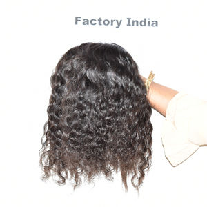 Meilleurs cheveux humains en ligne directement de l'Inde Paquet de cheveux humains indiens vierges Remy traités à la machine à double trame Bouclés bruts naturels - Product Image 4