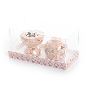 Ensemble de brûleur d'encens en bois de santal religieux exquis de nouvelle conception avec boîte en acrylique fabriqué à la main écologique - Product Image 2