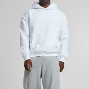Sweat à capuche personnalisé en gros 100% coton pour hommes 100% coton de haute qualité avec logo personnalisé et broderie pour l'hiver - Product Image 4