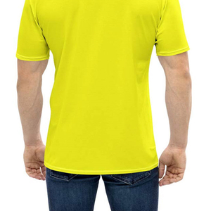 Camiseta serigrafiada de calidad superior no tejida sólida antiarrugas del mejor proveedor para hombres cantidad a granel - Product Image 5