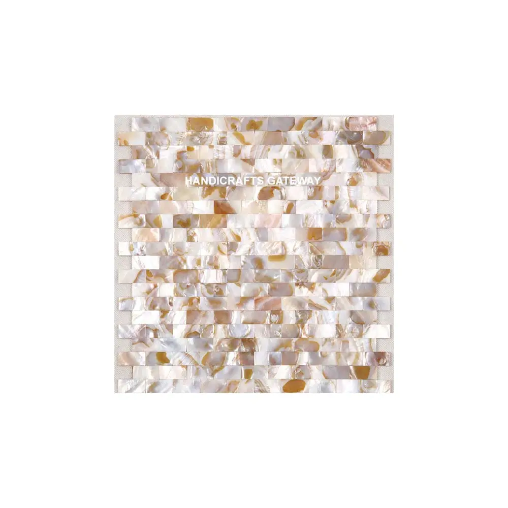 Indian Handicrafts Manufacturer White Mother Of Pearl Tiles With Smooth And Glossy Surface Best In Market Globally Hot Product