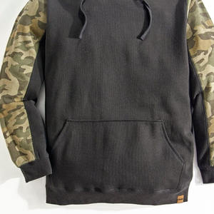 Sweat-shirt à capuche uni pour homme, 100% coton, 2 pièces, saison hivernale, logo personnalisé, veste de baseball - Product Image 6