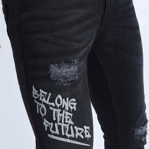 Nuevo estilo Diseño único Sombra de luz Hombres Jeans Pantalón Pakistán Fabricante Buena calidad Hombres Pantalón de mezclilla - Product Image 6