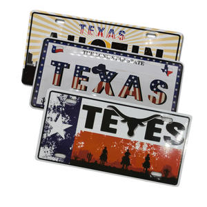 Cadeau touristique en métal d'impression de logo personnalisé <span class=keywords><strong>aimant</strong></span> de réfrigérateur souvenir de <span class=keywords><strong>plaque</strong></span> d'immatriculation des Émirats arabes unis - Product Image 3