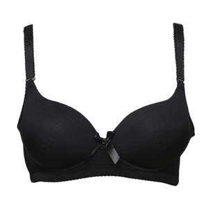 Women's Foam <b>Bra</b> - Black - Product Image 1