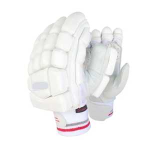 In Stock Professional <b>Cricket</b> Batting <b>Gloves</b> PU & Leather for High Protection and Finger Saver Thumb Saver Cheap Price For Sale - Product Image 1
