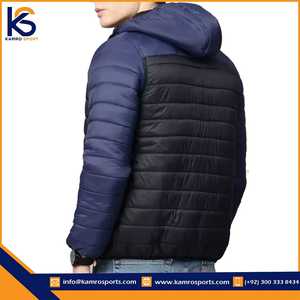 Chaqueta acolchada de invierno a prueba de viento más vendida, chaqueta de precio barato, chaquetas acolchadas de nuevo diseño con logotipo personalizado - Product Image 4